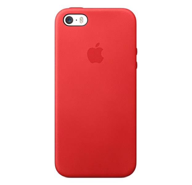 

Красный силиконовый чехол для iPhone 5/5S/SE Silicone Case