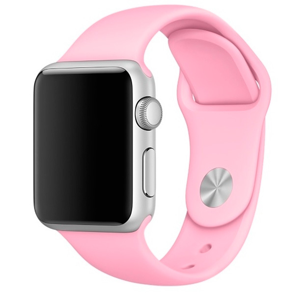

Нежно-розовый ремешок для Apple Watch 38/40 mm Sport Band