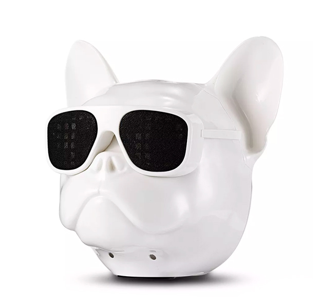 

Белая портативная Bluetooth колонка Cool Dog