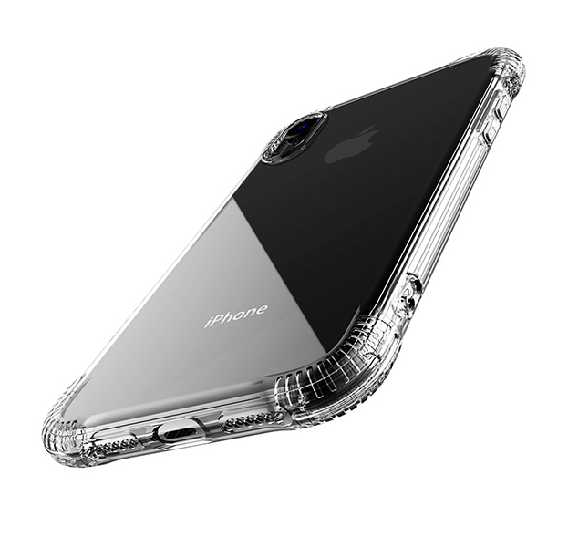 

Прозрачный противоударный чехол-накладка для iPhone XS Max Hoco Pure Case