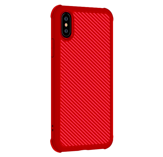 

Противоударный чехол для iPhone X/XS Devia Shark2 Shockproof Case Red, Красный