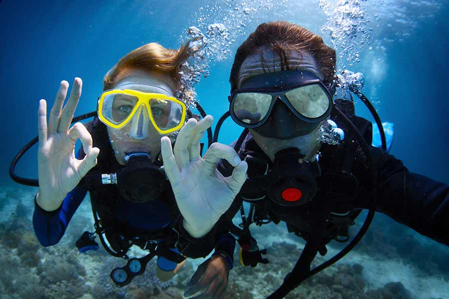 Подводное Selfie