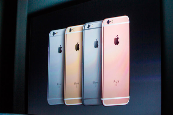 Новый iPhone 6s и 6s Plus в цвете Rose gold