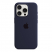 Цвет изображения Чехол для iPhone 15 Pro Silicone Case темно-cиний