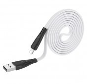 Изображение Кабель USB/Lightning Hoco X42 1m Soft Silicone White