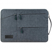 Изображение Серая сумка для Macbook Pro 15 2016 - 2018 Wiwu Pocket Sleeve
