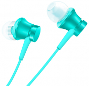 Изображение Голубые стерео-наушники Xiaomi Mi Piston Fresh Bloom