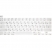 Цвет изображения Силиконовая накладка на клавиатуру для Macbook Pro 16 2019/ Pro 13 2020-2022 серебристая (US)