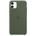 Цвет изображения Чехол для iPhone 11 Silicone Case силиконовый цвета хаки