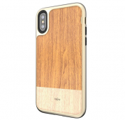 Изображение Чехол-накладка для iPhone X/XS Kajsa Wood Collection Light Brown