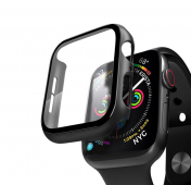 Изображение Чехол для Apple Watch 44mm 5/4 series Deppa со стеклом черный