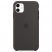 Цвет изображения Чехол для iPhone 11 Silicone Case силиконовый черный