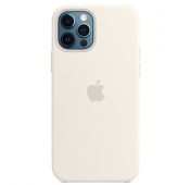 Изображение Чехол для iPhone 12 / 12 Pro Silicone Case белый