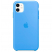 Цвет изображения Чехол для iPhone 11 Silicone Case силиконовый ярко-голубой
