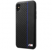 Изображение Чехол-накладка для iPhone X/XS BMW M-Collection Carbon Blue