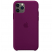 Цвет изображения Чехол для iPhone 11 Pro Silicone Case силиконовый сливовый