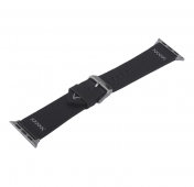 Изображение Черный кожаный ремешок для Apple Watch 40/38 mm COTEetCI Leather Premier Band
