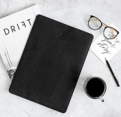 Изображение Кожаный чехол для Macbook Pro 13 2016 - 2020 Stoneguard 511 Black