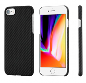 Изображение Чехол для iPhone SE/8/7 Pitaka Magcase Black/Grey