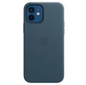 Изображение Чехол для iPhone 12 /12 Pro Leather Case Magsafe кожаный цвета морской волны
