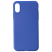 Цвет изображения Синий матовый чехол-накладка для iPhone X/XS Anycase