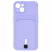 Цвет изображения Чехол для iPhone 13 с отделением для карт Button Card Case аметистовый