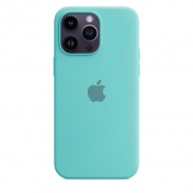 Изображение Чехол для iPhone 14 Pro Max Silicone Case бирюзовый