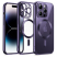 Цвет изображения Чехол для iPhone 14 Pro Metal Magnet Case Purple