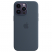 Цвет изображения Чехол для iPhone 14 Pro Max Silicone Case темно-синий