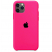 Цвет изображения Чехол для iPhone 11 Pro Max Silicone Case силиконовый неоновый розовый