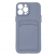 Цвет изображения Чехол для iPhone 13 Pro Max с отделением для карт Card Case лавандовый/красные кнопки