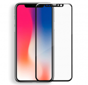 Изображение Черное защитное стекло для iPhone XR Remax Emperor Series 3D Tempered Glass
