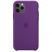 Цвет изображения Чехол для iPhone 11 Pro Silicone Case силиконовый фиолетовый