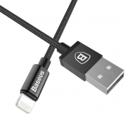 Изображение Черный USB-кабель Lightning Baseus 2А Yiven Cable 0.6m