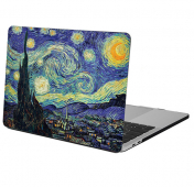 Изображение Пластиковая накладка с картинкой для Macbook Pro 15 2016 - 2018 Ван Гог "Звездная ночь"