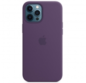 Изображение Чехол накладка iPhone 12 Pro Max Silicone Case with Magsafe Purple Quartz