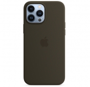 Изображение Чехол для iPhone 13 Pro Max Silicone Case оливковый