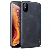 Изображение Серый чехол-накладка для iPhone XS Max X-Level Vintage