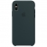 Цвет изображения Силиконовый чехол цвета дымчатой сосны для iPhone XS Max Silicone Case