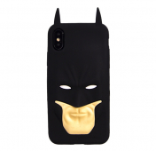 Изображение Силиконовый чехол-накладка для iPhone X/XS Batman Soft Case