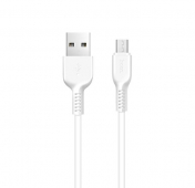 Изображение Белый усиленный Micro USB кабель Hoco X20 1m