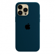 Изображение Чехол для iPhone 14 Pro Max Silicone Case лазурно-серый