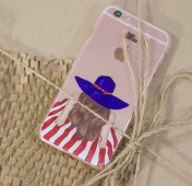 Изображение Чехол-накладка для iPhone 6/6s Plus "Beach Girl"