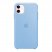 Цвет изображения Чехол для iPhone 11 Silicone Case силиконовый светло-голубой