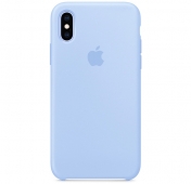 Изображение Светло-синий силиконовый чехол для iPhone X/XS Silicone Case