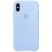 Цвет изображения Светло-синий силиконовый чехол для iPhone X/XS Silicone Case
