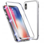 Изображение Чехол-накладка для iPhone X/XS Maibake 360 Magnet Full Case White