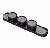 Изображение Черный держатель для кабеля Baseus Peas Cable Clip