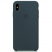 Цвет изображения Лазурно-серый силиконовый чехол для iPhone XS Max Silicone Case