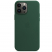 Цвет изображения Чехол для iPhone 12 Pro Max Leather Case кожаный зеленый